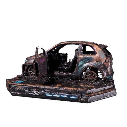 Burned Car